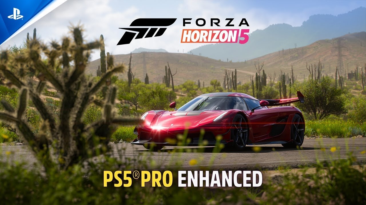 Forza Horizon 5 - PS5 Pro Features Trailer PS5 Games
