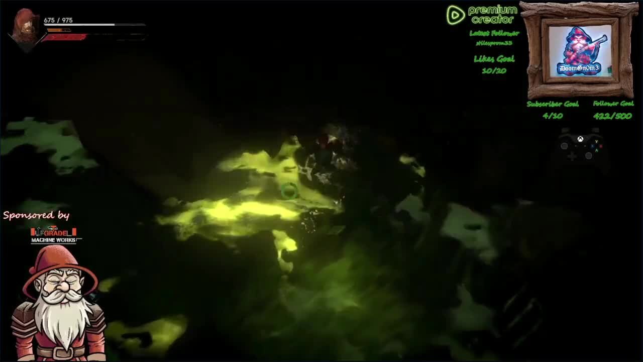 Walt the DoomGnome goes for a swim in No Rest for the Wicked…
