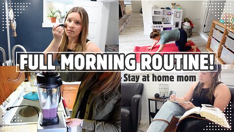 FULL MORNING ROUTINE FOR A BUSY HOMESCHOOL MOM! | START YOUR DAY RIGHT