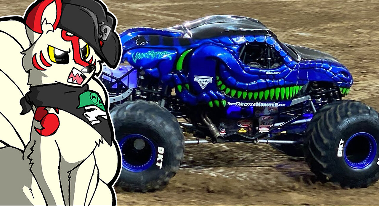 Donut Unlocks Velociraptor in Monster Jam Showdown