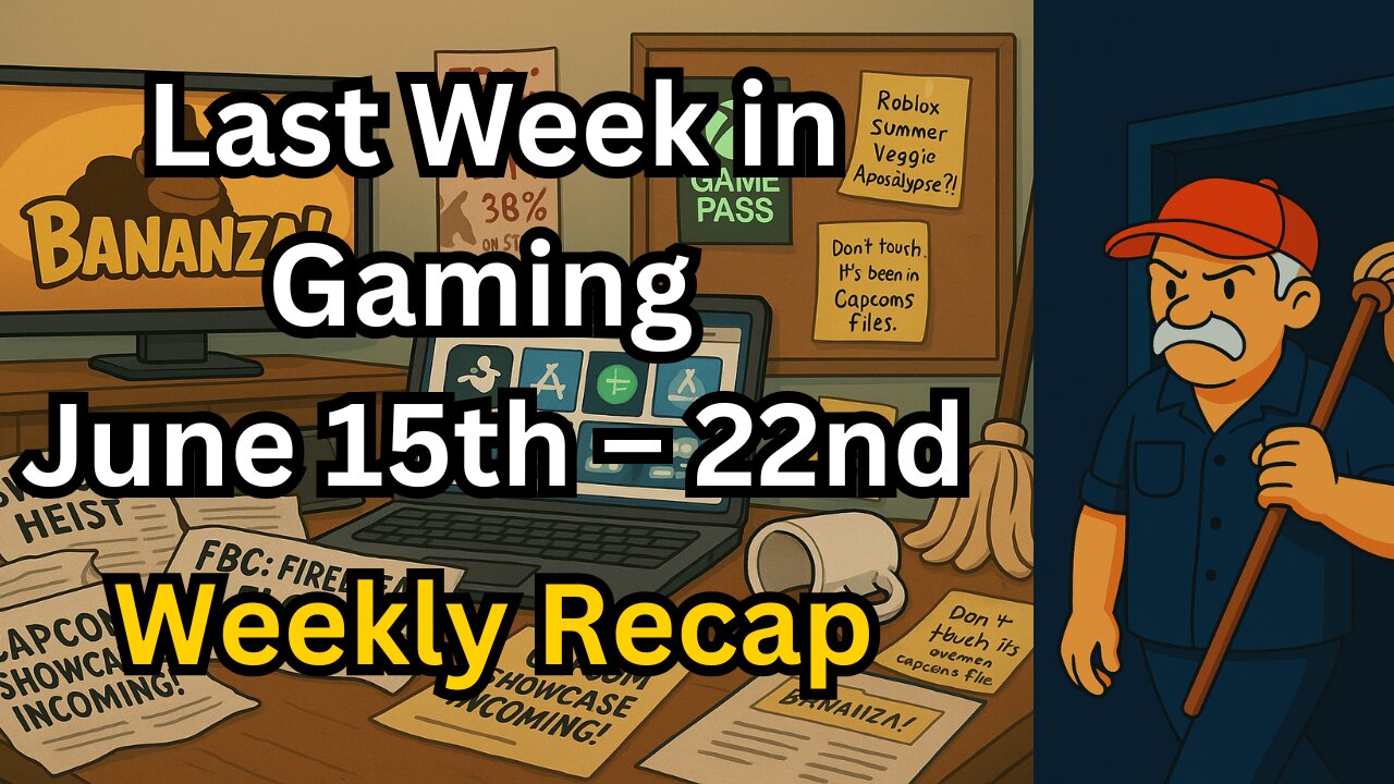 Last Week in Gaming News: Switch 2 Heist, Donkey Kong Bananza, Capcom Chaos! 🔥🎮 (June 15–22)