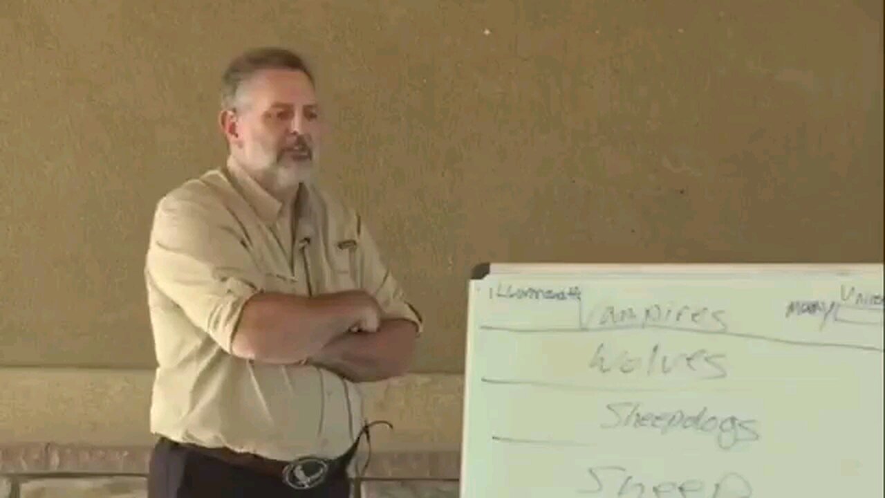 The Four Categories Of People- "Vampires, Wolves, Sheepdogs & Sheep"-The Hidden Dark Reality