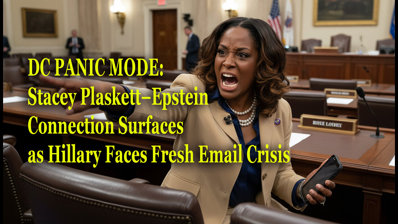 DC PANIC MODE: Stacey Plaskett–Epstein Connection Surfaces as Hillary Faces Fresh Email Crisis