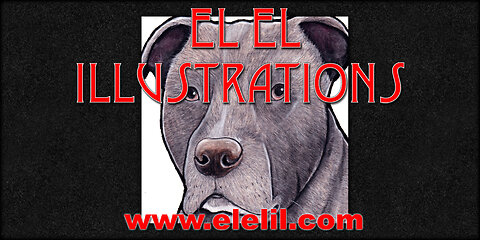 Drawing Courage the Dog in Pastel