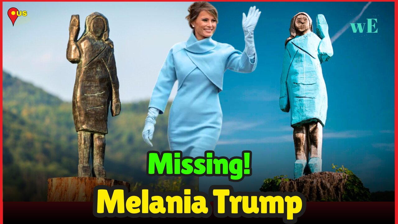 Melania Trump’s Bronze Statue Goes Missing Years After Arson Attack - WorldEye