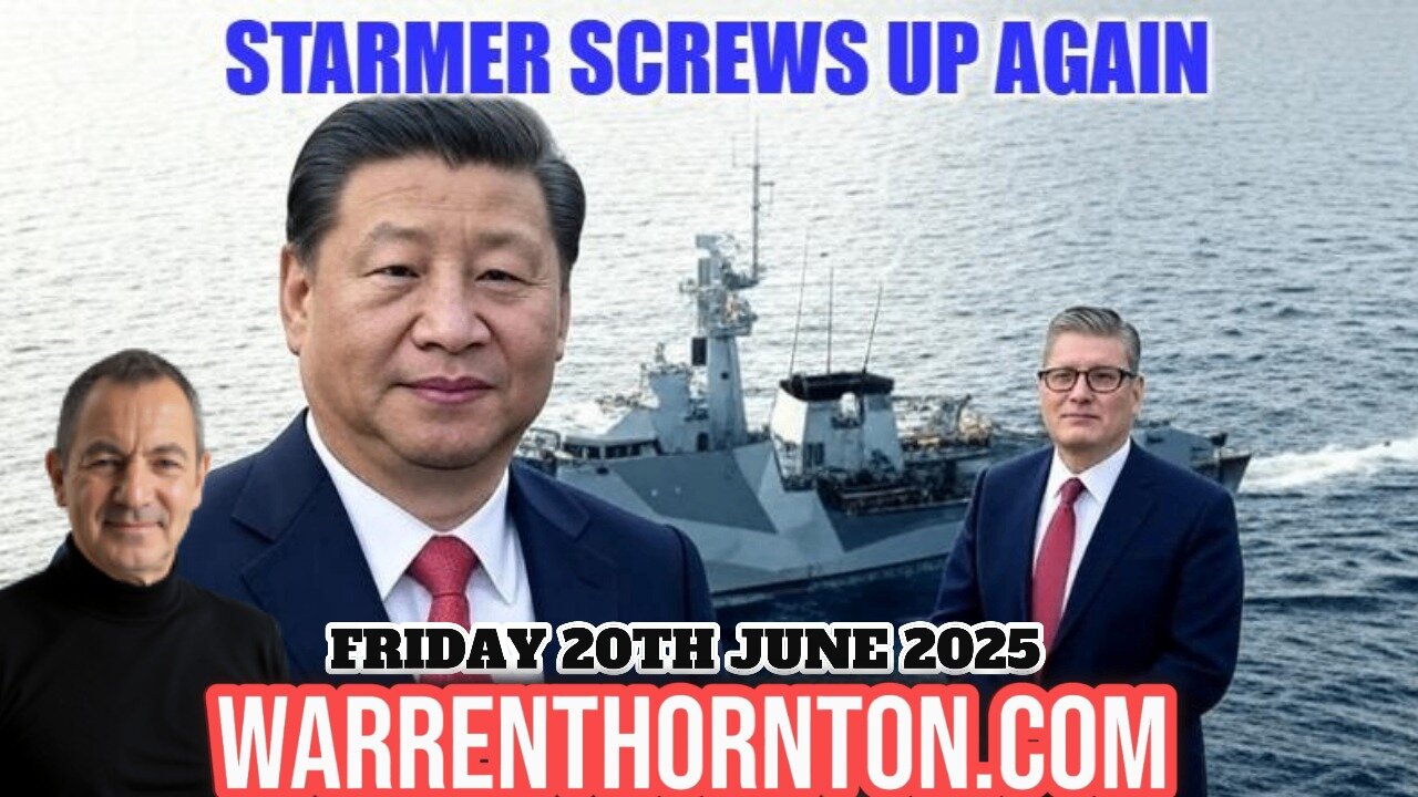 STARMER SCREWS UP AGAIN! WITH WARREN THORNTON