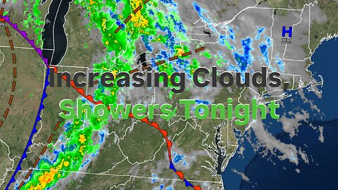 Increasing Clouds, Showers Tonight