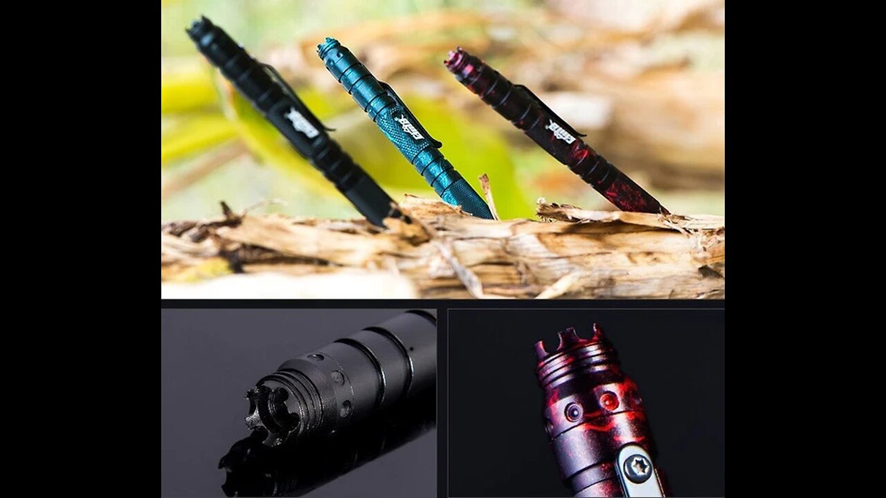 Best Aluminium Alloy Self-Defense Pen With Tungsten Steel Tip