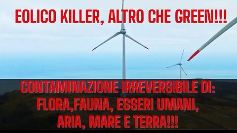 Studi e ricerche provano DANNI IRREVERSIBILI su esseri umani flora e fauna terrestre-marina