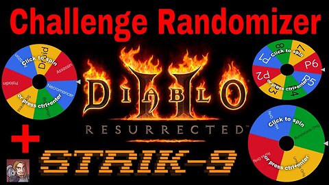 STRIK-9 Demo + D2R Challenge Randomizer! Ep 10 (Chinchilla Cam!)