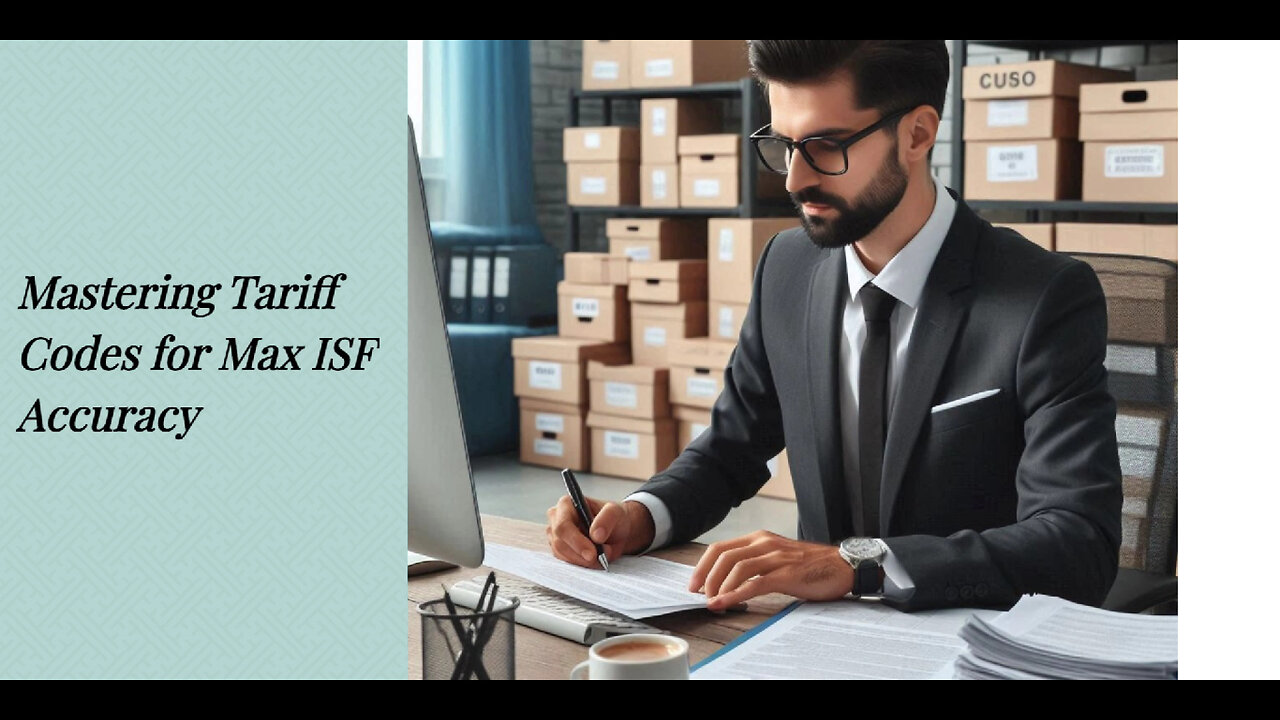 Mastering Tariff Codes: The Key to Successful ISF Filing