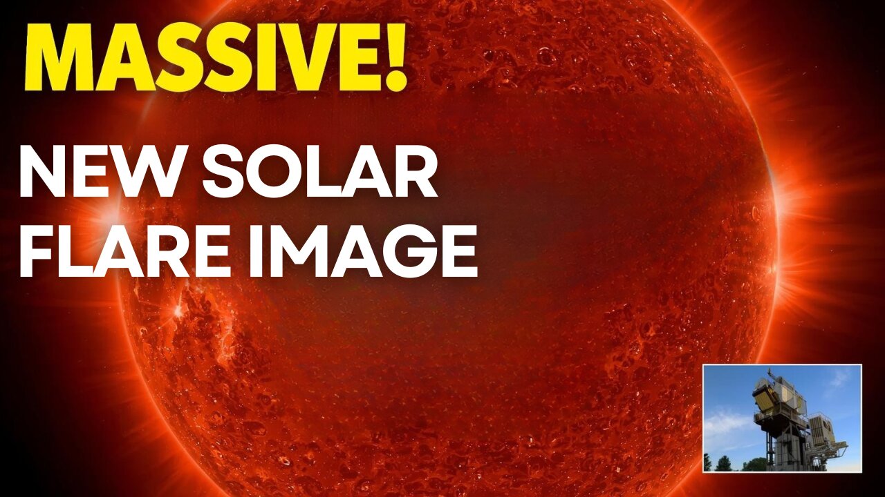 Massive! New Solar Flare Image