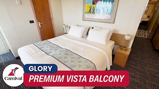 Carnival Glory Premium Vista Balcony 6473 | Wraparound Views You Won’t Believe