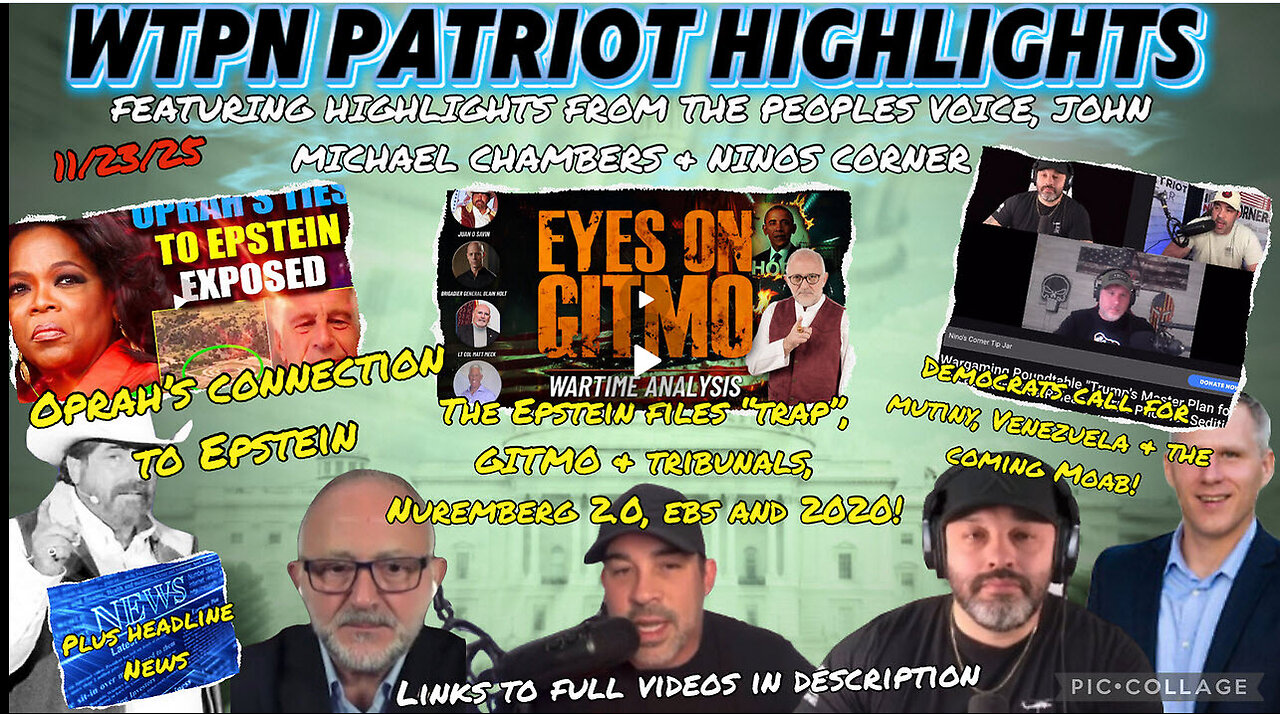 WTPN PATRIOT HIGHLIGHTS: JMC, NINO, 107, TPV, ALPHA WARRIOR,JOSH REID