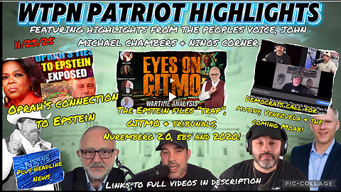 WTPN PATRIOT HIGHLIGHTS: JMC, NINO, 107, TPV, ALPHA WARRIOR,JOSH REID