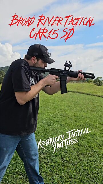 One of my Favorite and Funnest GUNS - Broad River Tactical CAR 15 SD 9mm