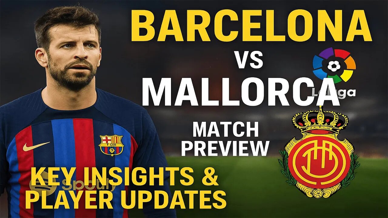 Barcelona vs Mallorca | LaLiga Match Preview | Key Insights & Player Updates | Newsdrift