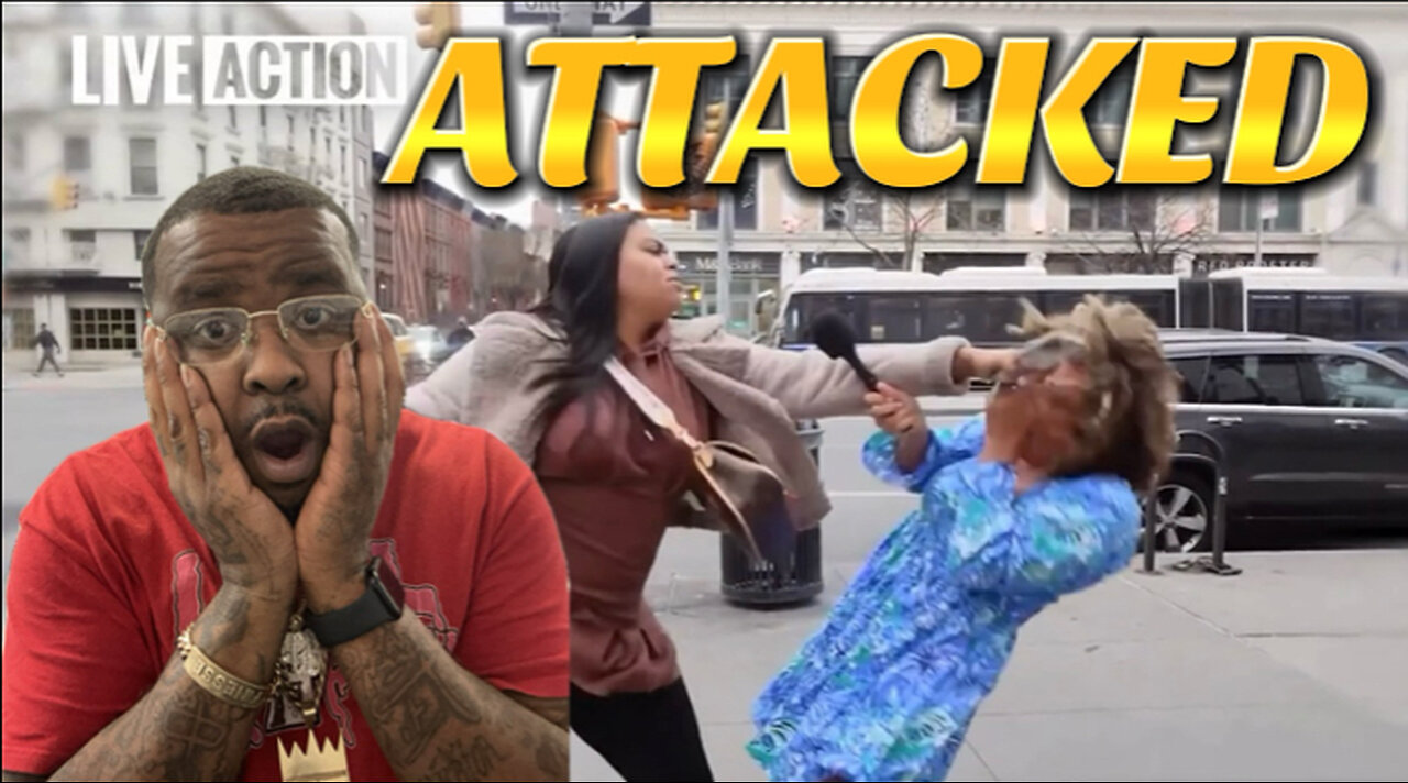 Street interview turns physical when black woman is asked about abortions