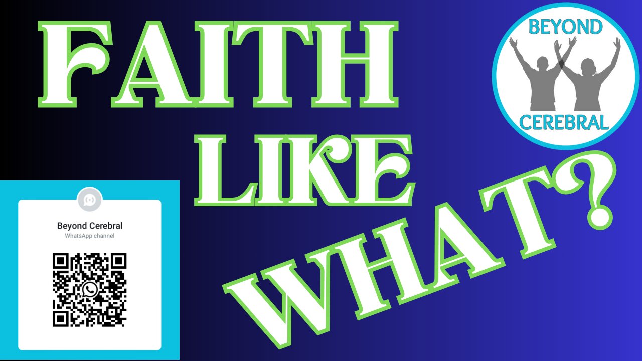 Faith Like What?