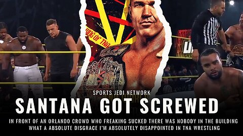 TNA IMPACT Zone Disaster: “SANTANA GOT SCREWED! Dead Crowd in Orlando… TNA Booking Is a DISGRACE!”