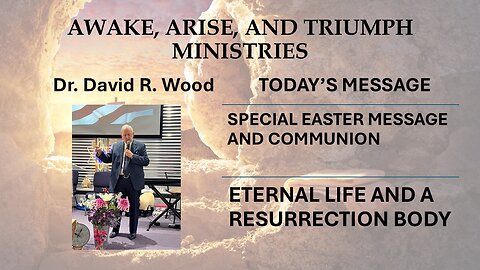 SPECIAL EASTER MESSAGE AND COMMUNION