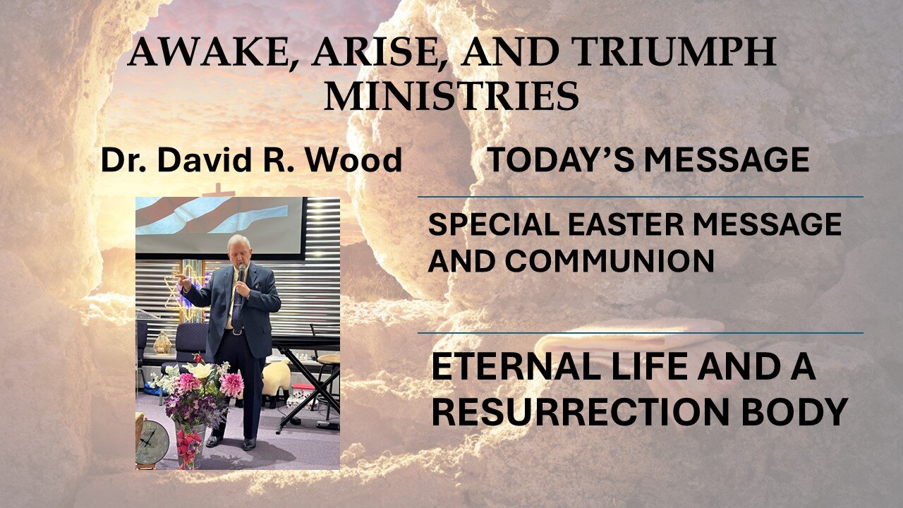 SPECIAL EASTER MESSAGE AND COMMUNION