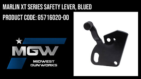 Marlin XT Series Safety Lever, Blued - G5716020-00