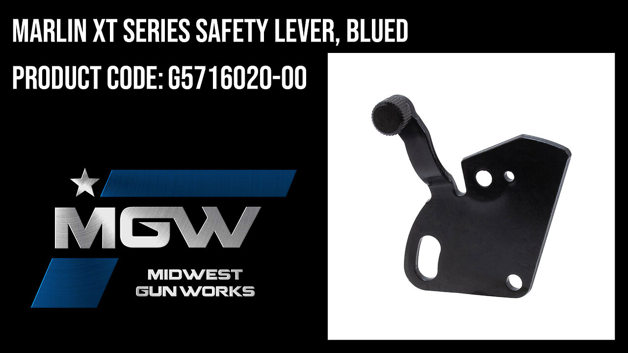 Marlin XT Series Safety Lever, Blued - G5716020-00