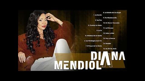 Diana Mendiola - 1 Hora Sus Mejores Canciones Grandes Éxitos - Álbum Completo.