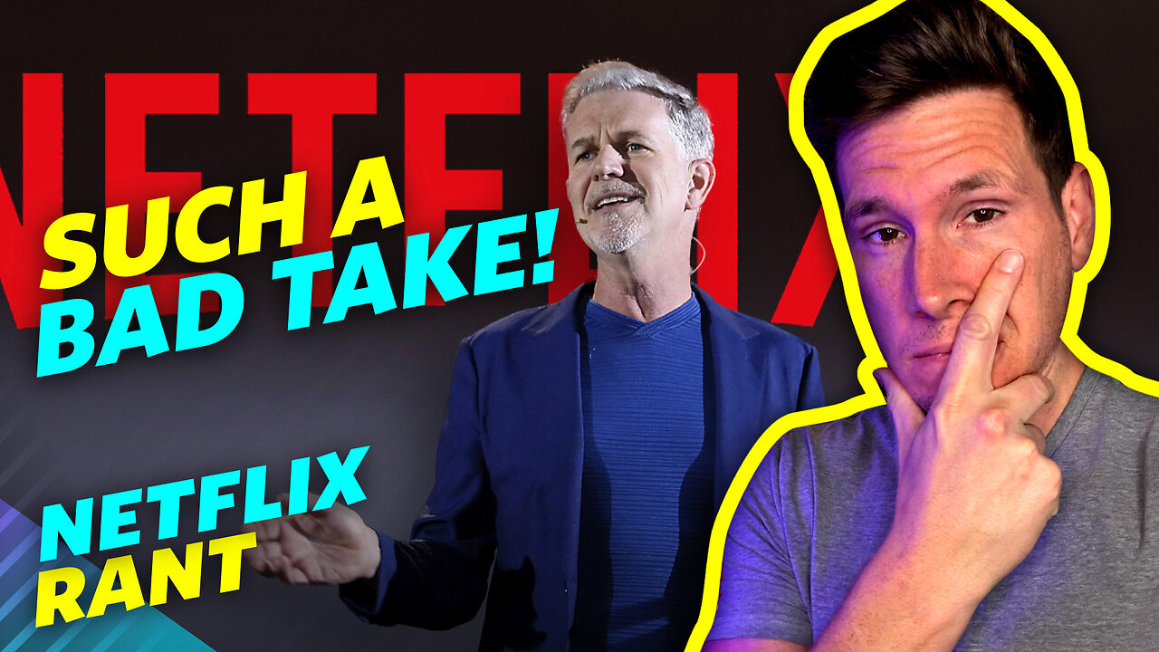 CEO Claims Netflix Saved Hollywood. Um, WHAT?!?! - Rant