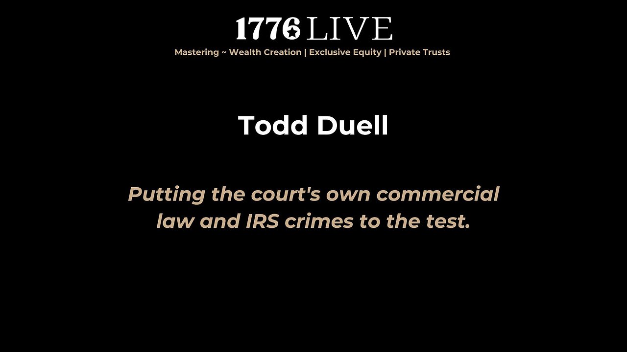 Make It Make Sense With Todd Duell Episode 1