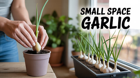 10 Garlic Growing Hacks for Tiny Spaces
