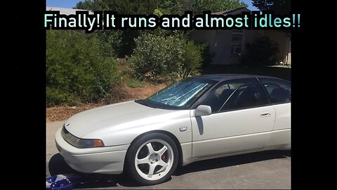 Subaru SVX almost runs-idles with the CAMS!!!