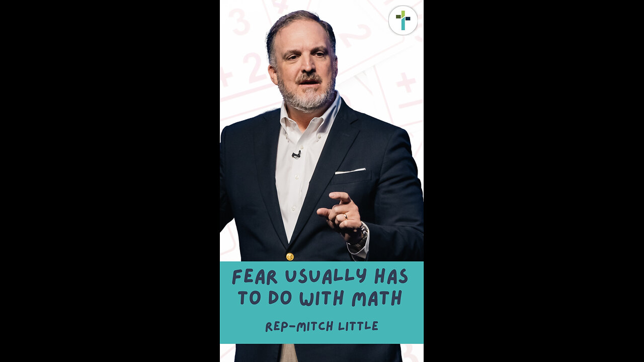 💡 “Fear usually has to do with math... but God does math differently.” – @jmitchelllittle