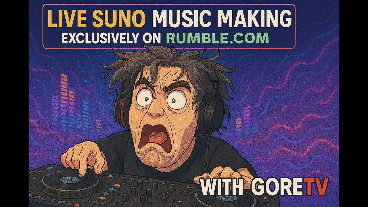 LIVE: Suno Music Meltdown – Even AI Can’t Fix This 🔥🎶 | GoreTV on Rumble