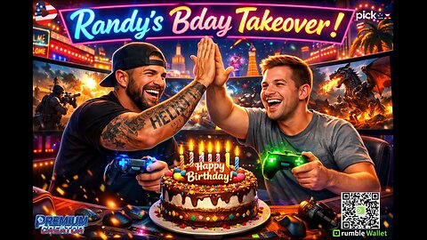 🎂🔥RANDY'S BDAY TAKEOVER! BROTHERS GAMING W/ HELLkAT – SUNDAY MAYHEM PART 1 RUMBLE WALLET ACTIVE