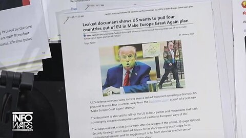 Trump Set To Liberate Europe!!!