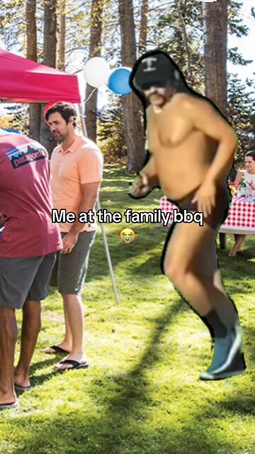 Me at the family bbq 😭
