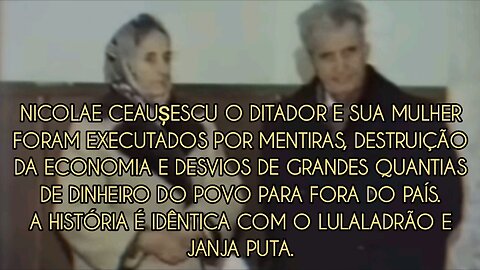 1989 - Quando a Romênia executou seu ditador mentiroso na TV ao vivo cansados de suas mentiras, quebra da economia e dos seus desvios de grandes quantias de dinheiro pra bancos internacionais.