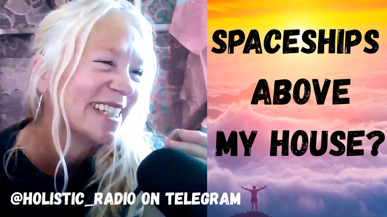 Spaceships Above my House? Receive Galactic Support @Holistic Radio [Jenny Luscombe EFT]