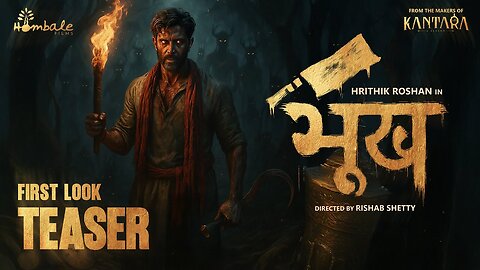 BHOOKH – First Look Teaser | Hrithik Roshan x Rishab Shetty