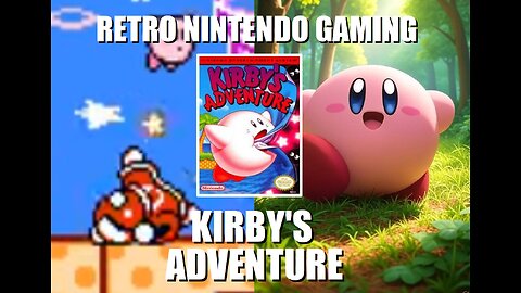 Kirby's Adventure Full Game Run: Help BrightGaming save Dream Land in a Classic NES Nintendo Game