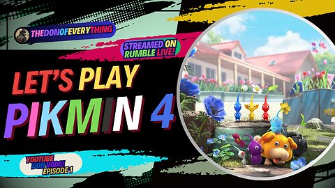 Let's Play Pikmin 4 - Part 1 | LIVE ON RUMBLE (WalkThrough)!