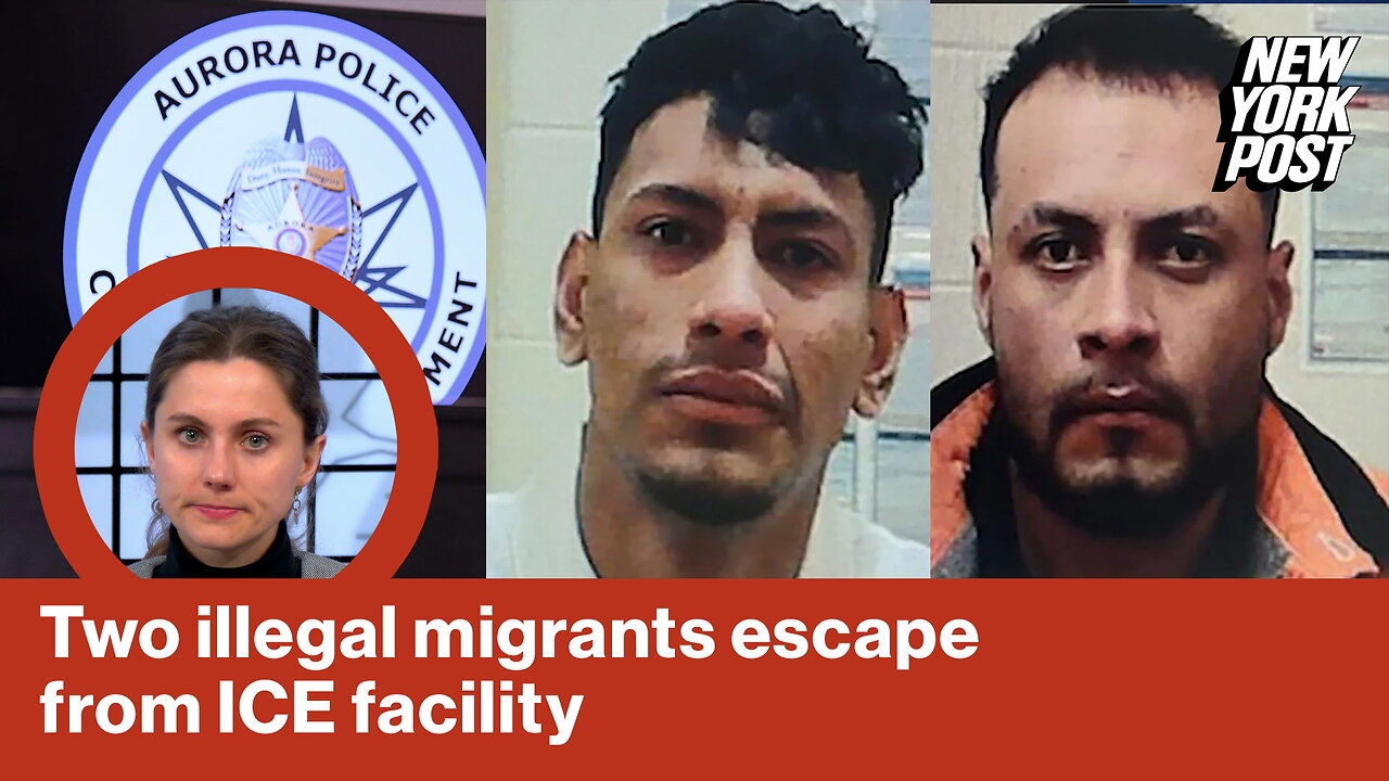 Two illegal migrants escape from Colorado ICE facility | Reporter Replay