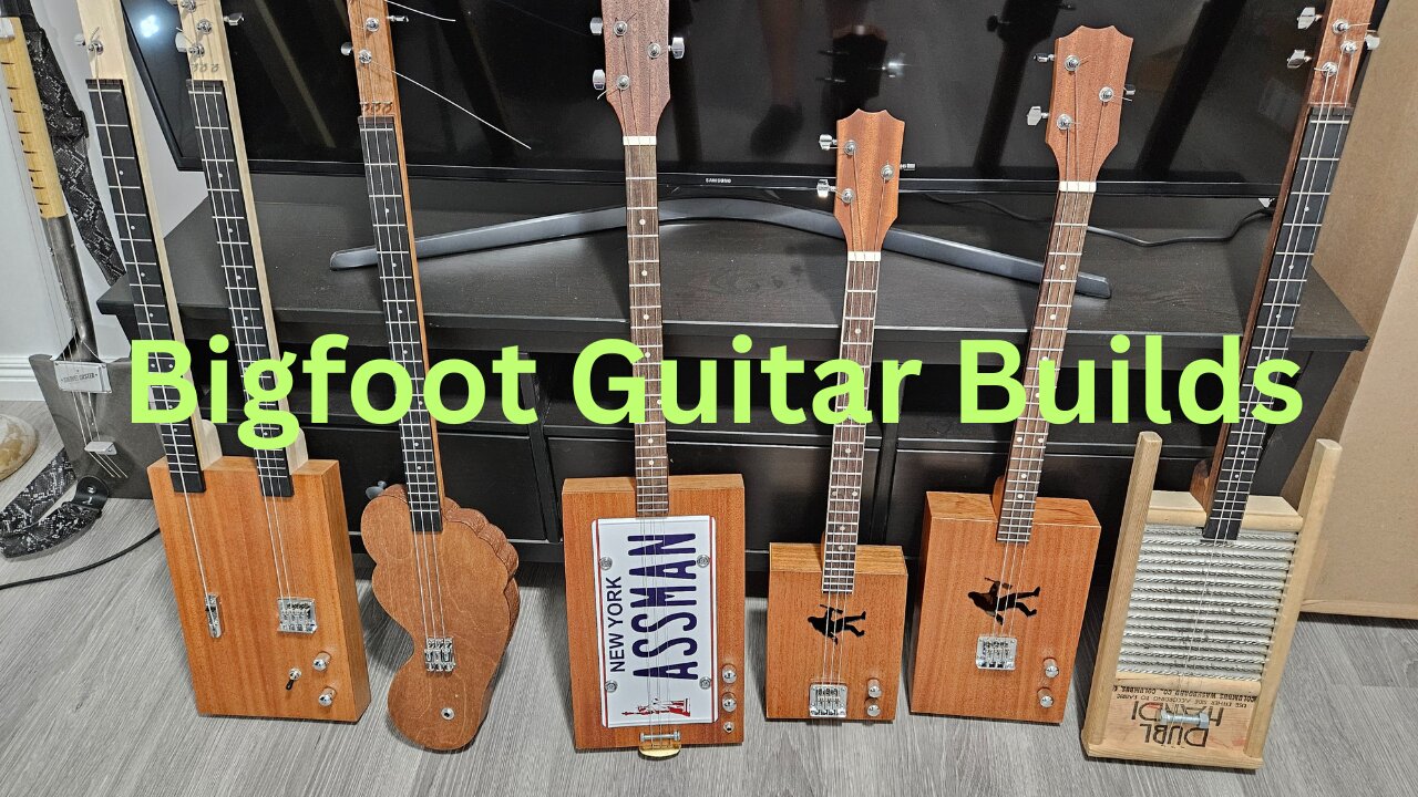 Bigfoot Guitar Build