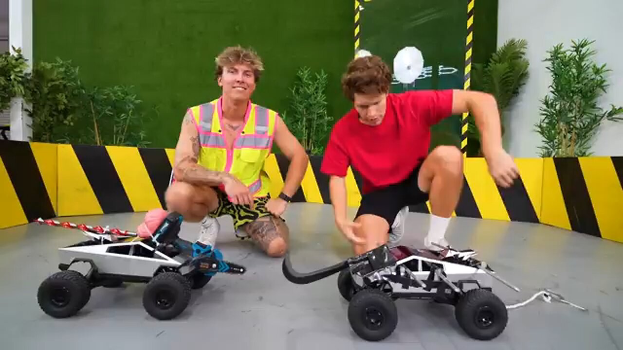 I Built a $1000 Mini War Car with a FLAMETHROWER and CHAINSAW!