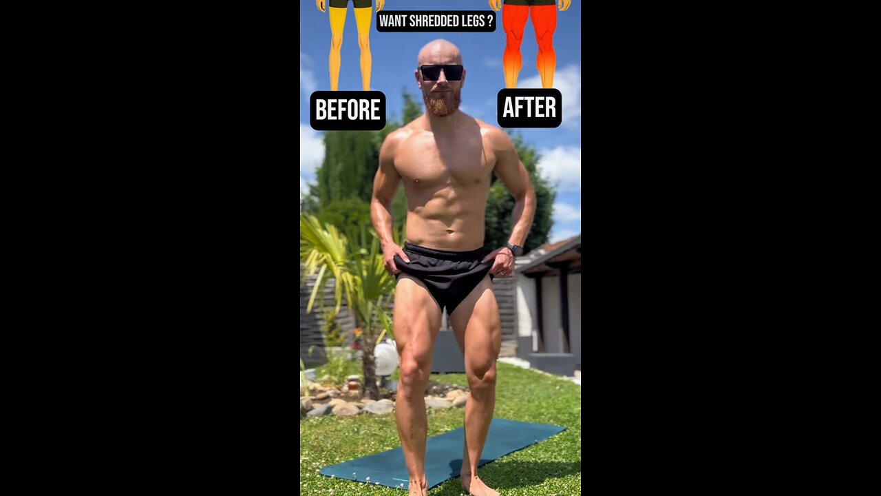 "Transform Your Legs with These Power Exercises | 30-Day Shredded Legs Challenge"