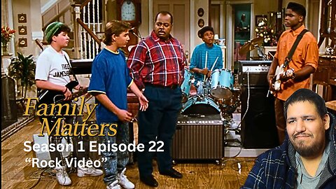 Family Matters | Season 1 Episode 22 | "Rock Video" | TV Show Reaction