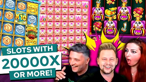 Slots with 20000X or MORE Max Wins