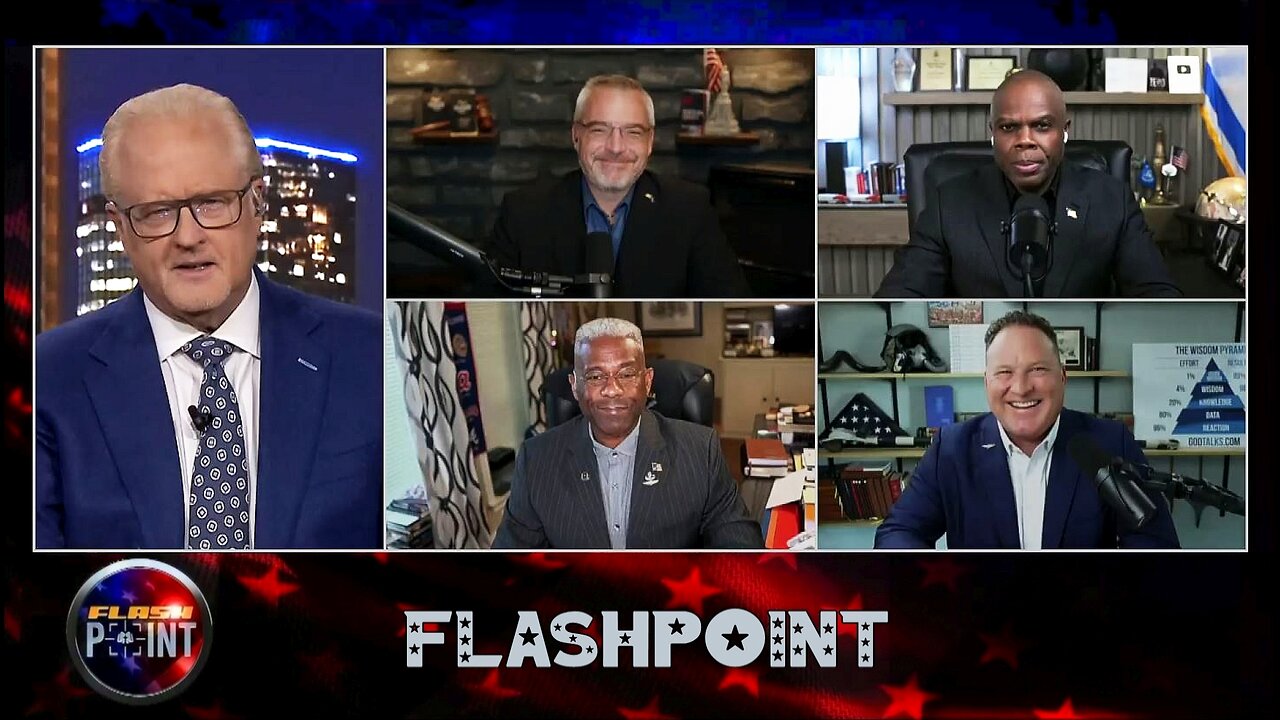 FLASHPOINT 7.21.2026 Gene Bailey & Lt. Col. Allen West, Major Ed Rush, Pastor James Ward, Rick Green